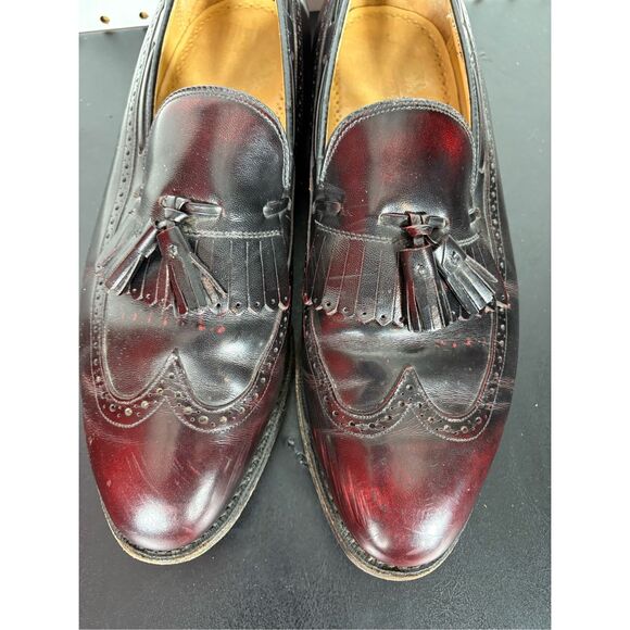 Johnston & Murphy loafers Aristocraft Slip On wingtip Tassel 9.5 main image 11